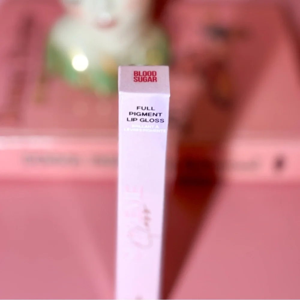 Jeffree Star BLOOD SUGAR Supreme Gloss Deep Red Rose NIB Full Size Vegan